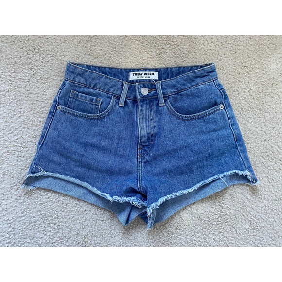 Tally weijl Denim, high waisted shorts - Picture 1 of 3